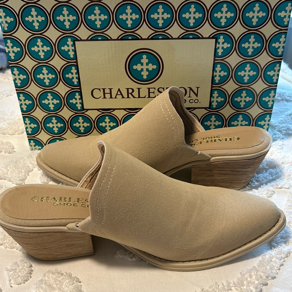 Charleston Shoe Company Closed Toe Wedges